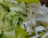 けんちん風豆腐と白菜の具だくさんスープ作り方1写真