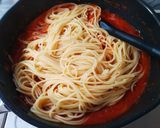 トマトソースパスタ作り方9写真