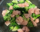 【ダイエットレシピ】ブロッコリーとむね肉作り方5写真