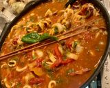 イカ🧅新玉ねぎカレー🌿セロリの葉入り作り方7写真