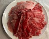 張りぼて🤭少ないお肉を綺麗に盛り付ける裏ワザ🤭作り方4写真