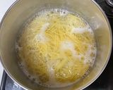 簡単時短ベーコン小松菜カルボナーラパスタ作り方5写真