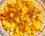 卵大量消費！餡たっぷり💓舞茸入りカニ玉🌟作り方7写真