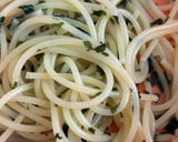 レンチン時短簡単わかめふりかけパスタ作り方4写真
