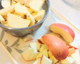 ラム酒香る さつまいもとりんごのケーキ作り方4写真