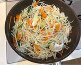 新鮮生ホルモン焼きそば作り方5写真