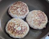 豚ひき肉でおろし和風ハンバーグ作り方5写真