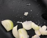 ワンパン和風にんにくじょうゆパスタ作り方1写真