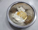 濃厚！柿のヨーグルト和え作り方4写真