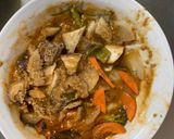 洋風レモンクリーム味回鍋肉風甘酢酢豚作り方18写真