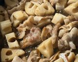 豚三枚肉と蓮根の和風炒め作り方4写真