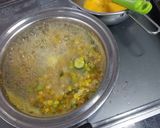 枝豆とトウモロコシの卵の和風スープ作り方1写真