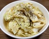 【糖尿病】塩ラーメン＋無限キャベツ作り方12写真