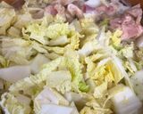 鶏肉、白菜、キノコの水炊き作り方3写真