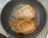 豚ロース肉の味噌漬け焼き♪舞茸のせ作り方2写真