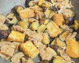 茄子と厚揚げの豚バラめんつゆ味噌炒め作り方9写真
