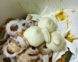 せいろ蒸しでカレー粉入かぼちゃサラダ作り方4写真