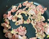 ニンニクの芽と豚こま肉の中華炒め作り方3写真