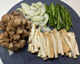 【簡単節約】厚揚げとピーマンで青椒肉絲風作り方1写真