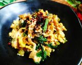 【爆速♪】豚脂香る🥩無限たまご炒め🍳深夜おつまみ作り方5写真