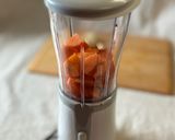 ザ人参！人参とりんごだけのスムージー作り方4写真