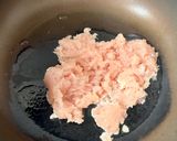 厚揚げと鶏そぼろのふんわり卵チーズ餡掛け作り方2写真