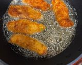 簡単　豚ロース薄切りとアスパラの肉巻きフライ作り方5写真