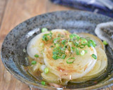 新玉ねぎのとろとろ塩だれステーキ作り方5写真