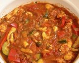 ズッキーニとパプリカの簡単無水カレー作り方8写真