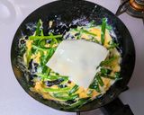 だしマヨで作るニラ玉作り方5写真