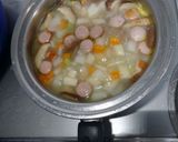 ヤマキ白だし野菜たっぷりスープ作り方85写真