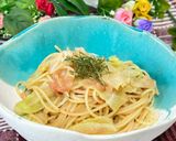 混ぜるだけ簡単🍝キャベツと明太子パスタ作り方6写真