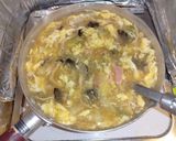 白菜ベーコンきのこ卵の生姜コンソメスープ作り方3写真