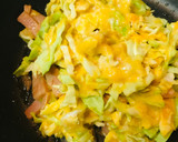 米粉のお好み焼き●スパムを使ったスパ玉作り方2写真