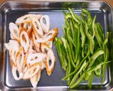 ちくわとピーマンの塩昆布マヨネーズ😋🥗作り方1写真