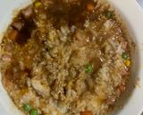 全てレンジ簡単キムチ焼きそば味炒飯弁当作り方12写真
