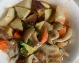 お一人様肉料理にクリーム梅風味根菜ナムル作り方12写真