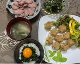 横浜発♡モロヘイヤの卵かけご飯作り方6写真