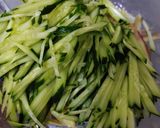 冷凍揚げナスで簡単★さっぱり香味野菜和え★副菜★作り方1写真