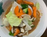 お一人様簡単洋風キムチチリ味豆腐野菜炒め作り方14写真