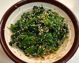 ほうれん草のごま和え作り方4写真