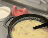 ソーセージとセロリのクリームスープ作り方7写真
