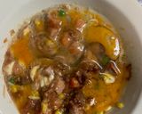 全てレンジ中華風クリーム梅味炒飯弁当作り方7写真