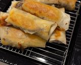 秋を味わう!きのこの春巻き⭐︎作り方10写真