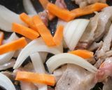 彩まで美味しい春キャベツの焼きビーフン作り方3写真