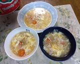 ミニトマトとベーコンと卵の洋風スープ☺作り方23写真