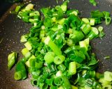 和風炒飯●ネギ玉子炒飯作り方1写真