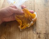 m卵不使用♪ポリ袋で簡単!かぼちゃクッキー作り方1写真