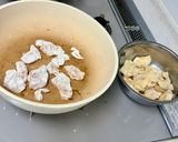 鶏むね肉とインゲンと人参とエノキの生姜焼き作り方6写真
