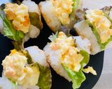 パンに魂売った焼きおにぎり②たまごの乱作り方8写真
